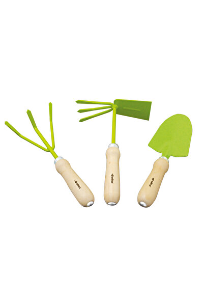 Eltos Ebs003 Tırmık Çapa Kürek 3'lü Bahçe Seti Takımı