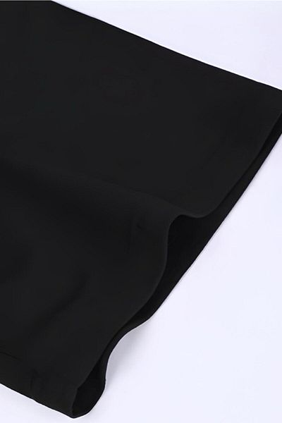 Oksit Tricou oversize pentru damă, cu imprimeu în față, cu decolteu triplu