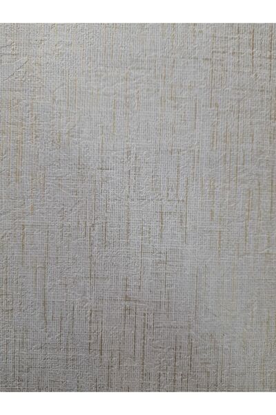 Oskar Krem Üzerine Gold Detaylı Kombin Duvar Kağıdı 5m2