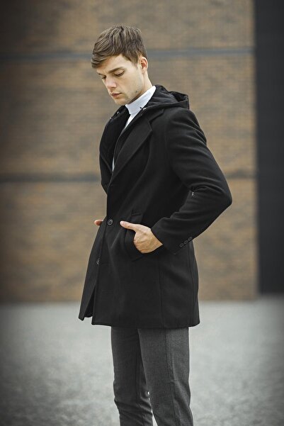 Oksit Ανδρικό παλτό Tuci Delano με αφαιρούμενη κουκούλα