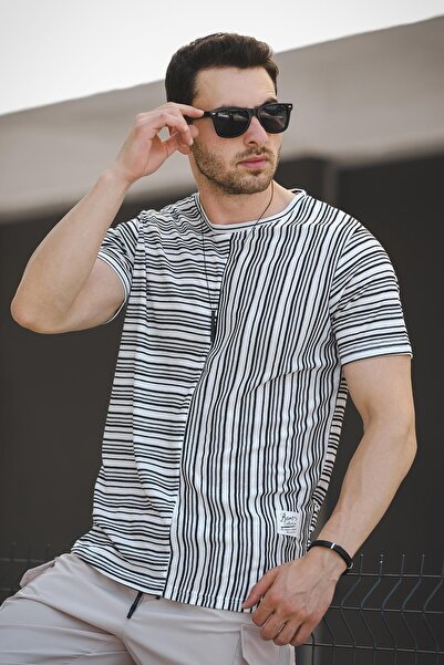 Oksit Ανδρική φούστα Nezza Piece Oval Slim Fit Ανδρικό Tshirt