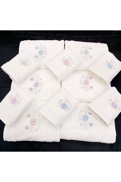 AYHOME Luxury Butterfly Model Dowry Set - Mother's Towel Set Tedi