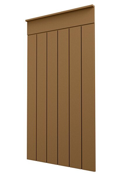 Mionte Flat-Pack Dekoratif Duvar Paneli (54 X 100 CM) Boyanabilir Ahşap 10 Mm...