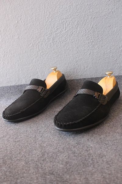 Oksit Mnc 202 Buckle Detailed Comfortable Daily Men's Loafer Shoes