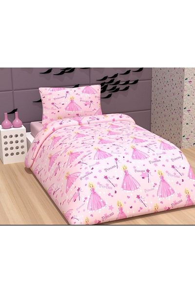 Kaan Single Princess Duvet Cover Set Duvet Cover Pillowcase