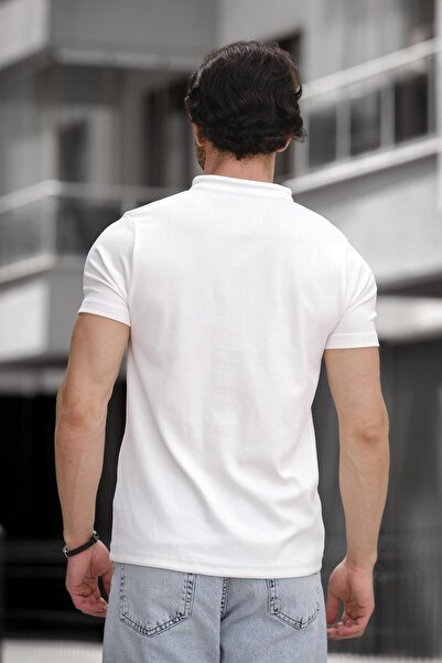 Oksit Ht Eja Hakim Якірний комір, частково застібнутий на блискавку, чоловічий футболка