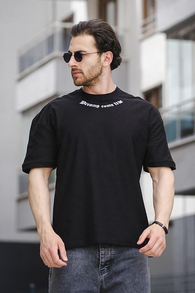Oksit Ανδρικό μπλουζάκι Trc 2783 Printed Crew Neck Oversize