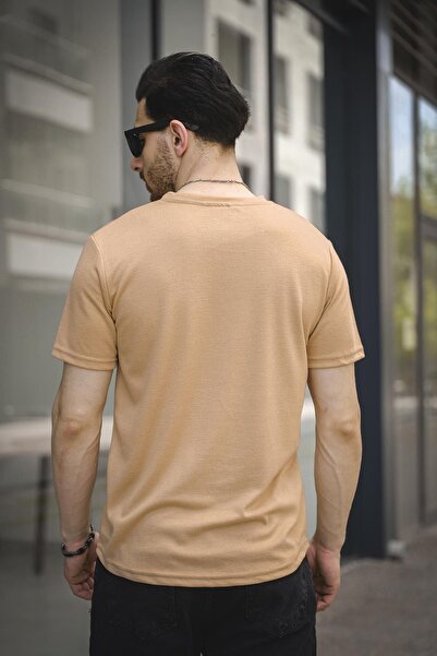 Oksit Bastien Flap Denim Pocket Men's Tshirt