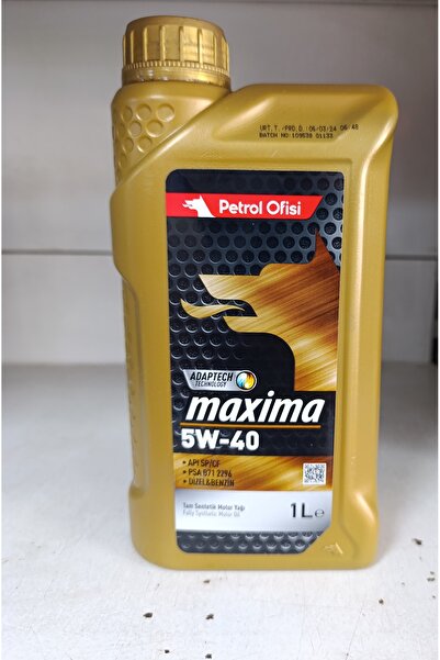 Maxima 5w-40 1 Litre 2025 Ürt.
