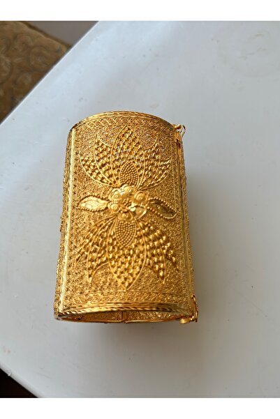 YAKUT GOLD 22 ayar gümüş üzeri altın kaplama hint kelepçe