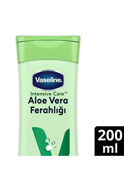 Vaseline Vücut Losyonu Aloe Vera Ferahlığı Kuru Ciltler Için 200 ml