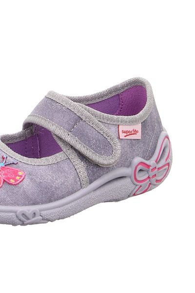 Superfit Purple Girl's Home Shoes Slippers