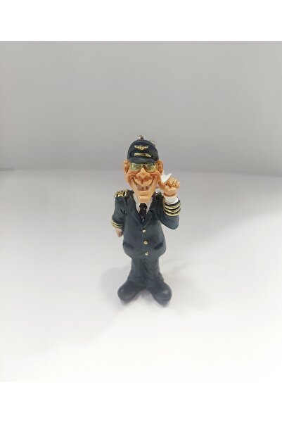 Havacı Uçuş Dünyası مجموعة سلسلة مفاتيح تمثال الطيار