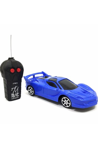 Toys Avm Uzaktan Kumandalı Araba 2 Fonksiyon spor araba Mavi