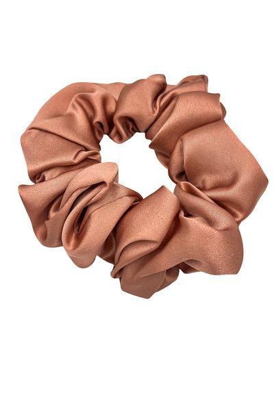 ICON SILK Scrunchie de păr 100% mătase (roz blush)