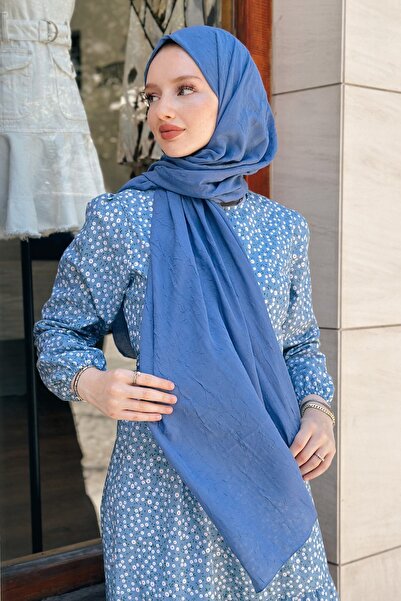 Gizce Indigo Bamboo Shawl