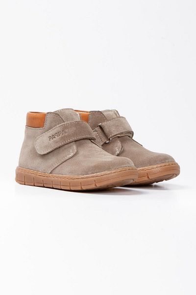 Paqpa Valer Παιδικές Μπότες Stone Suede Leather W305-09