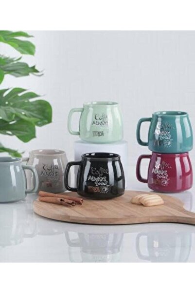 konak züccaciye Seramik Kupa Coffea Always