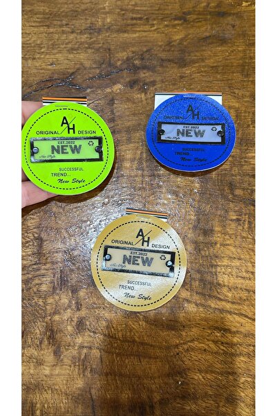 Gönülden Tasarım 6X6 cm Set de 3 accesorii de cusut colorate