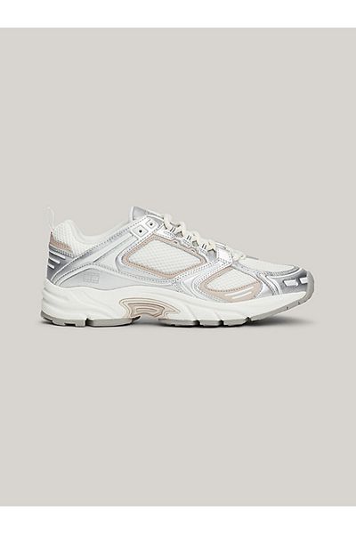 Tommy Hilfiger Metallic Runner Trainers