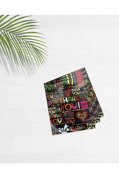 ECOPLAST Reinforced Colorful Store Bag No:2 26X38Cm 50 Pieces