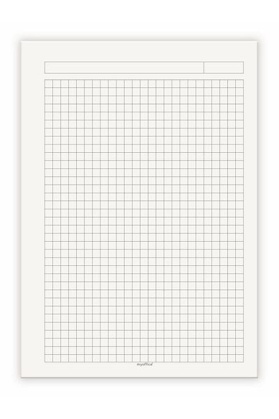 Etika A5 Extra Light Spiral School Notebook - 140 Sheets,KraftCover, Checkered 70 Yp