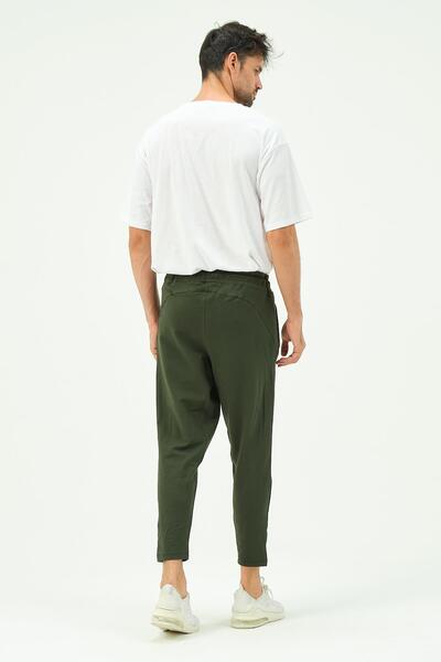 C&City Ανδρικό Φούτερ ίσιο με πίσω τσέπη 783 Χακί