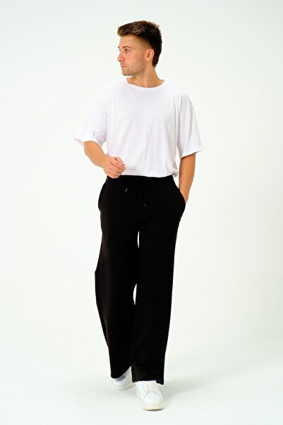 C&City 786 Men's BlackBaggyOversize Sweatpants