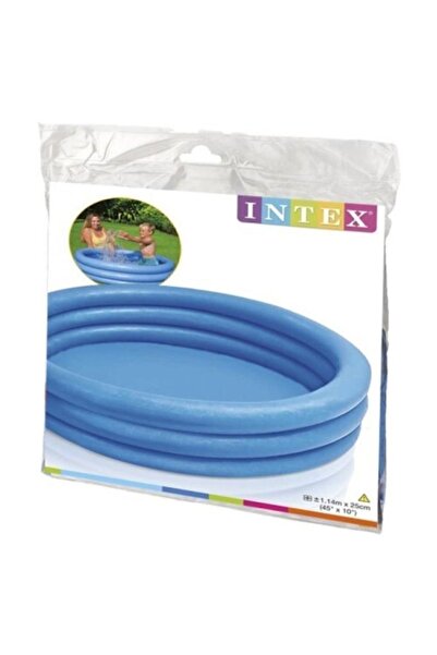 Intex Eğitici Bebek Oyuncakları Seti Şişme Havuz 114cm + Top + Bultak + Mini Kule +pompa