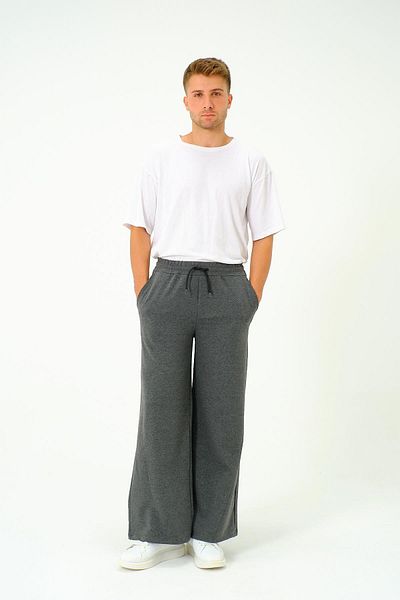 C&City 786 Modell Smoked Coloured Baggy Oversize-Jogginghose für Herren