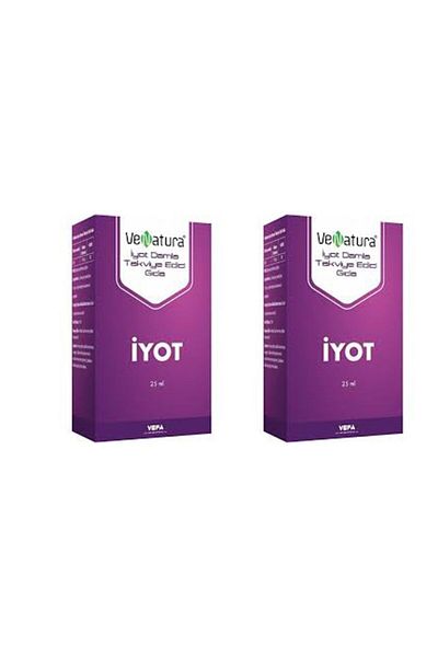 VeNatura 25 ml Iodine Drops - Pack of 2 (2 AD)