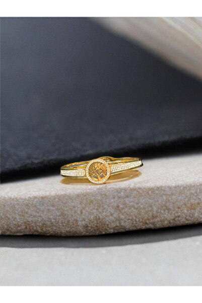 Kendine Yakışanı Tak Yaşam Ağacı Detaylı Çelik Kelepçe Bilezik