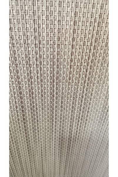 Oskar Hasır Desenli Acı Kahve Duvar Kağıdı 5m2