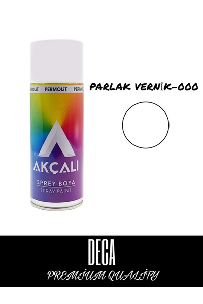 Akçalı Akçalı Vernik Sprey  Parlak-Mat-Satin-Plastik Yüzey Astarı