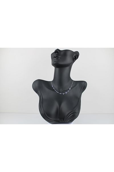 Zanora Seçilay Model Necklace and Bracelet Set