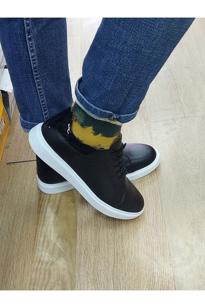 DROPLANT LİCCAS Droplant Men's Sporty Genuine Leather Sole Orthopedic