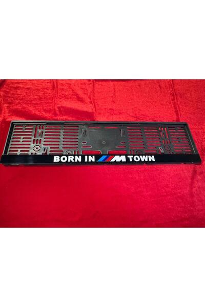 ATTA PAZARLAMA PARLAK PLEKSİ BMW M BORN IN M TOWN RENKLİ PLAKALIK
