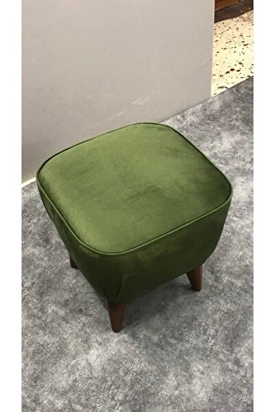 Lütfiye Gündoğan Ayak Uzatmalık Leke Tutmaz Haki Yeşil Puf Yükseklik 40cm