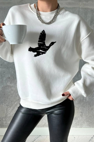 bellanova Φούτερ Unisex Oversize - Eagle Printed