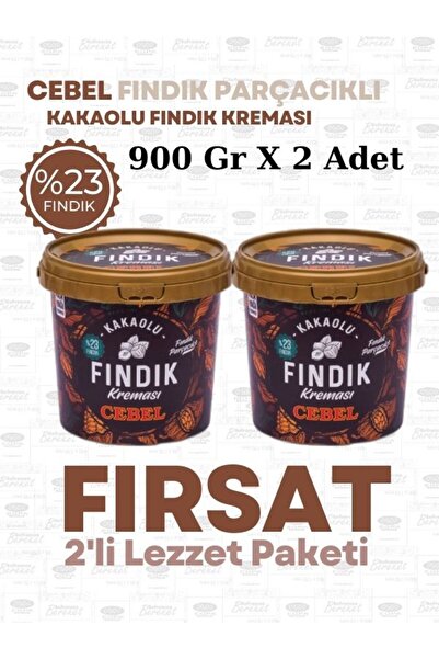 Genel Markalar Fındık Parçacıklı Kakaolu Fındık Kreması 900 gr (KOVA) %238 (2...