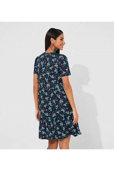 Aila Multi-color Women's Short dress