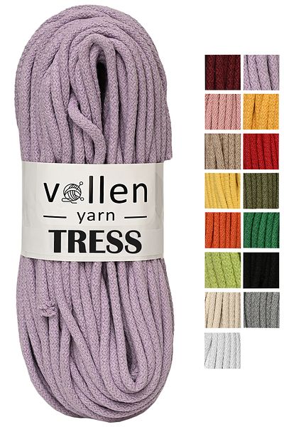 vollen yarn Σχοινί Macrame, Σχοινί πολλαπλών χρήσεων, 10 μέτρα, Σχοινί με κορδόνι, Σχοινί καλαθιού, Σχοινί αιώρησης, σουβλάκι, σφουγγαρίστρα,