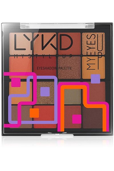 lykd 183 Down To Earth - 16-Piece Eyeshadow Palette Eye Shadow Brand