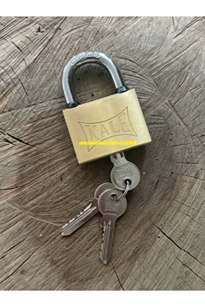 KALE PİRİNÇ ASMA KİLİT 60MM PASLANMAZ ÇELİK CONTALI ASMA KİLİT
