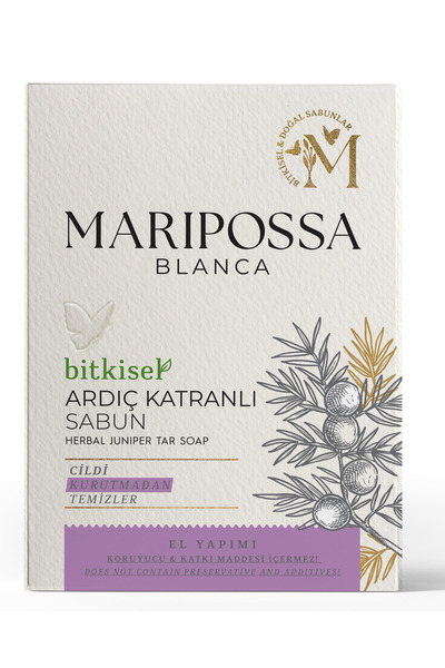 Maripossa Blanca 110 Gr Ardıç Katranlı Sabun