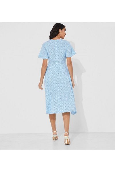 Aila Multi-color Women's Midi dress
