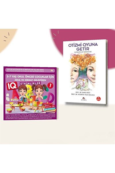 Ekinoks Otizm Ve Çocuklar Icin Zeka Dikkat Gelistiren Etkinlikler 2 Kitap (1 Kitap Hediye Ve Kargo Bedava