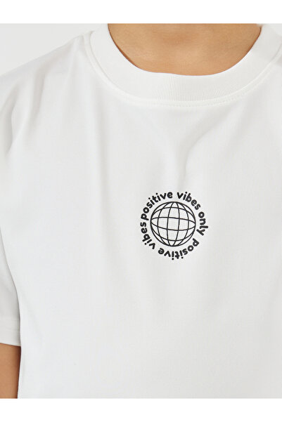 Styli Oversized Printed T-Shirt & Pintuck Detail Joggers Set