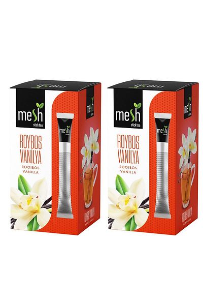 Mesh Stick Vanilla Herbal Tea - Roybos 2 Packs Together