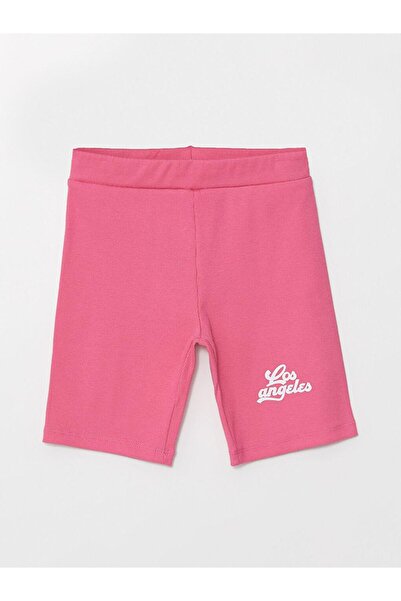 LC Waikiki Štampano Elastične kratke helanke za devojčice